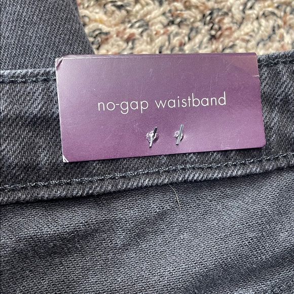 Ava & Viv Wide Leg High Rise Relaxed Fit Black Denim Jeans Plus Size 26 | NWT - Picture 8 of 9